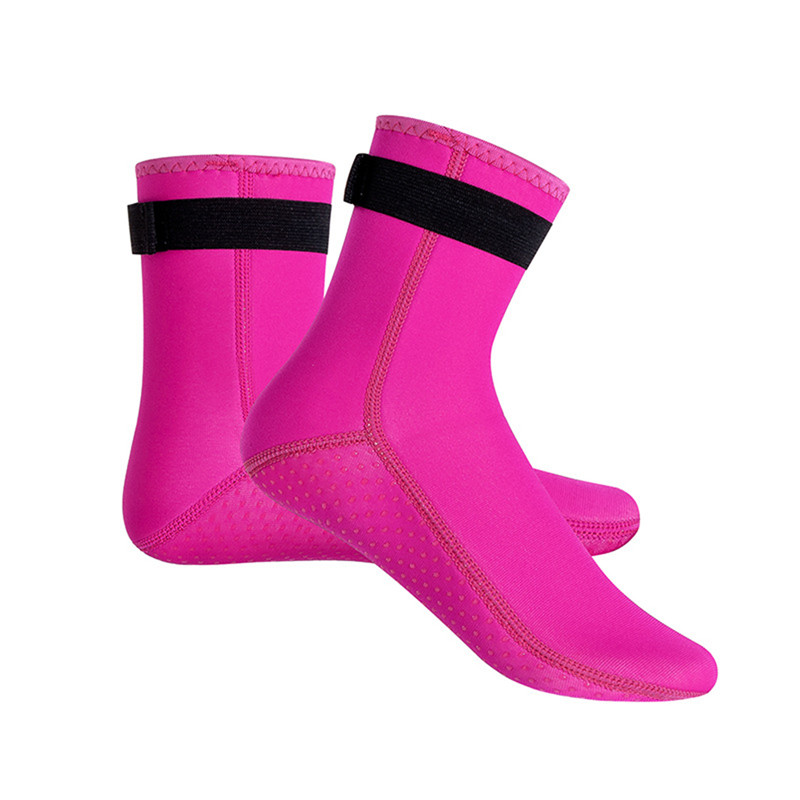 Neoprene Socks - Glued & Stitched Anti-Slip Wetsuit Swim Socks Diving Booties for Beach Water Sports Kids Youth Adult