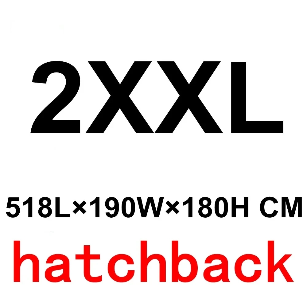 Universele Autohoes Voor Stofdichte Waterdichte Hoezen Voor Alle Weersomstandigheden Voor Auto 'S Buiten Volledig Exterieur Sedan Hoezen Zwart: Blauw