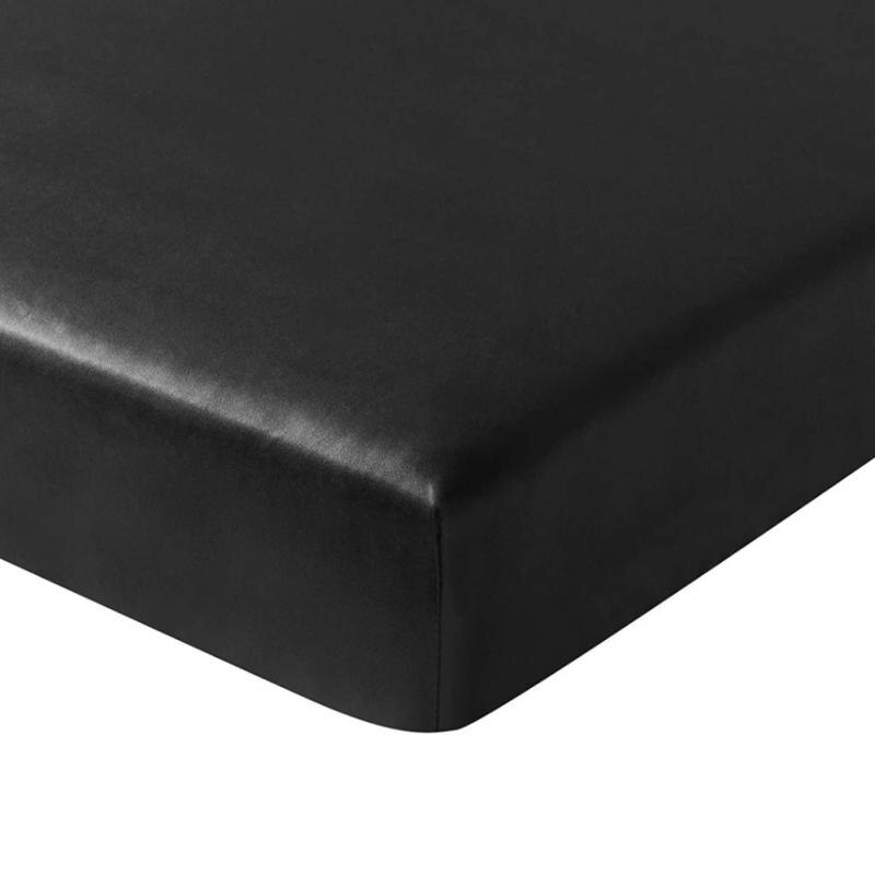 Støvtett med elastisk bunn tilbehør sofa sete putetrekk møbelbeskytter høy stretch pu lær vanntett myk: Svart / 2