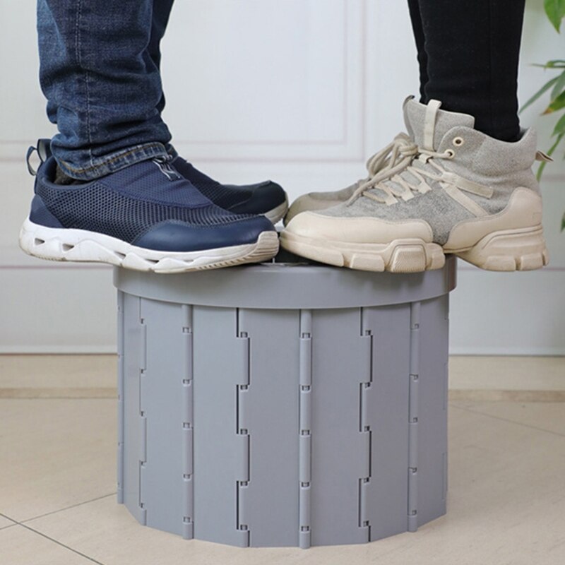 Portable Folding Camping Toilet Travel Outdoor Commode Porta Potty Car Toilet