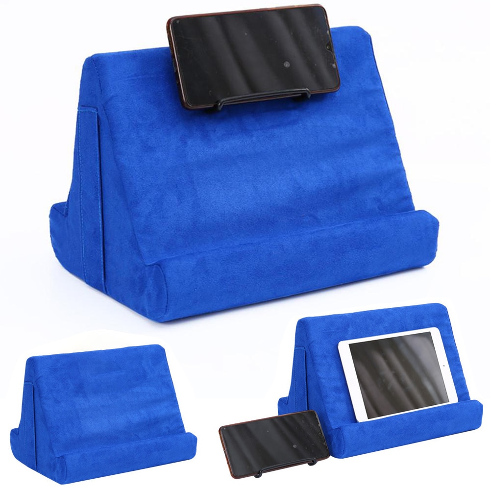 Multi-Angle Soft Pillow Pad Holder Phone Bracket Universal Lap Stand For IPad Tablet Magazine Holder Pillow Mobile Phone Tablet