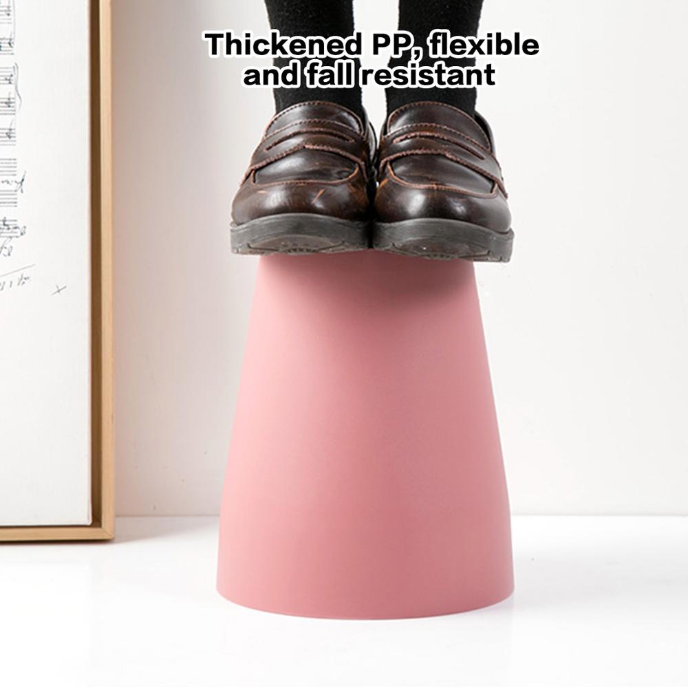 Colourful Trash Can Waste Bins Lidless Plastic Paper Basket Dustbin Garbage Can Home Office Simple Rubbish