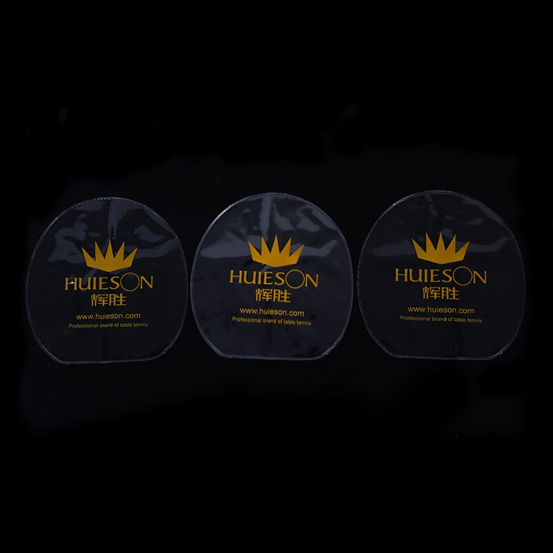 4 pces segundo tênis de mesa película de proteção de borracha para raquete de ping pong para raquete de ping pong 16.3cm x 15.7cm x 9.5cm