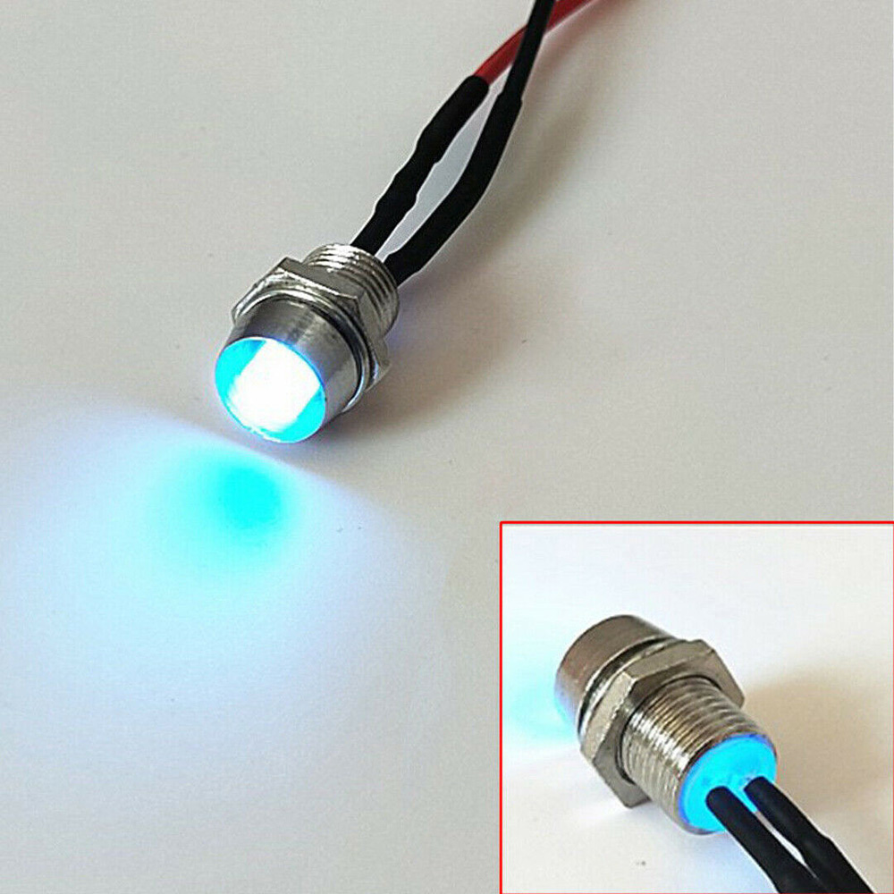 10pcs car LED Indicator Lights indicate direction car turn Applicable to dashboard car truck boat Car turn signal light