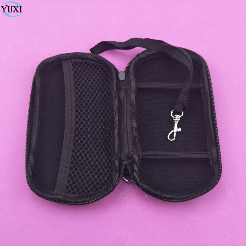 YuXi czarny dysk nosić zamek błyskawiczny ochronne etui robić przechowywania torba gry sakiewka dla Sony PSP iść