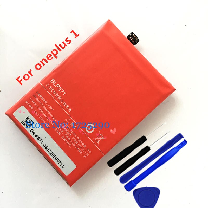 BLP571 BLP597 BLP613 BLP633 Battery For OnePlus 3T 3 2 1 1+ OnePlus3T 1 2 3 3T Battery + Tools
