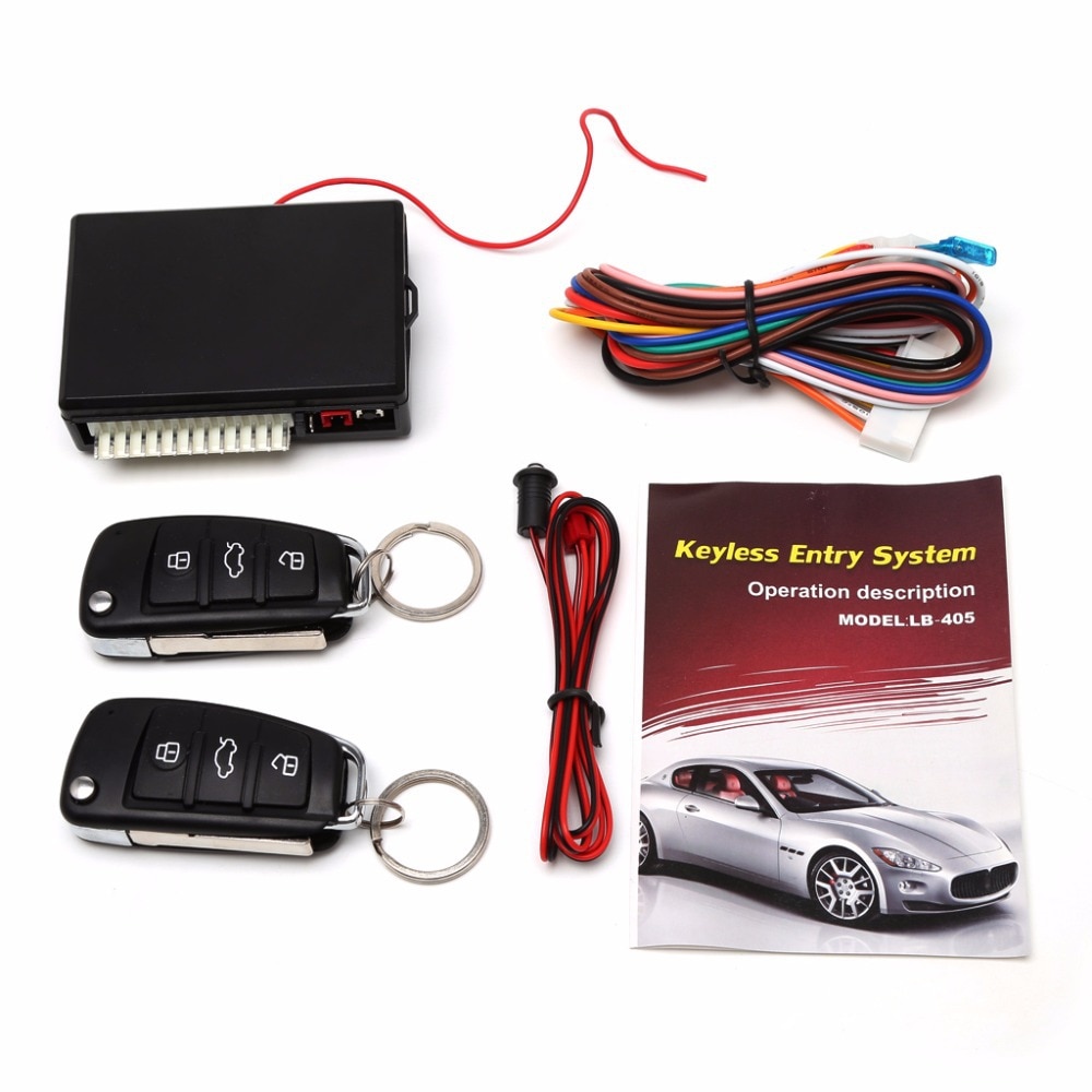 Central Locking Car Kit Auto antifurto Remote Door Lock Vehicle Keyless Entry System Remote Controllers Car Alarm For Toyota