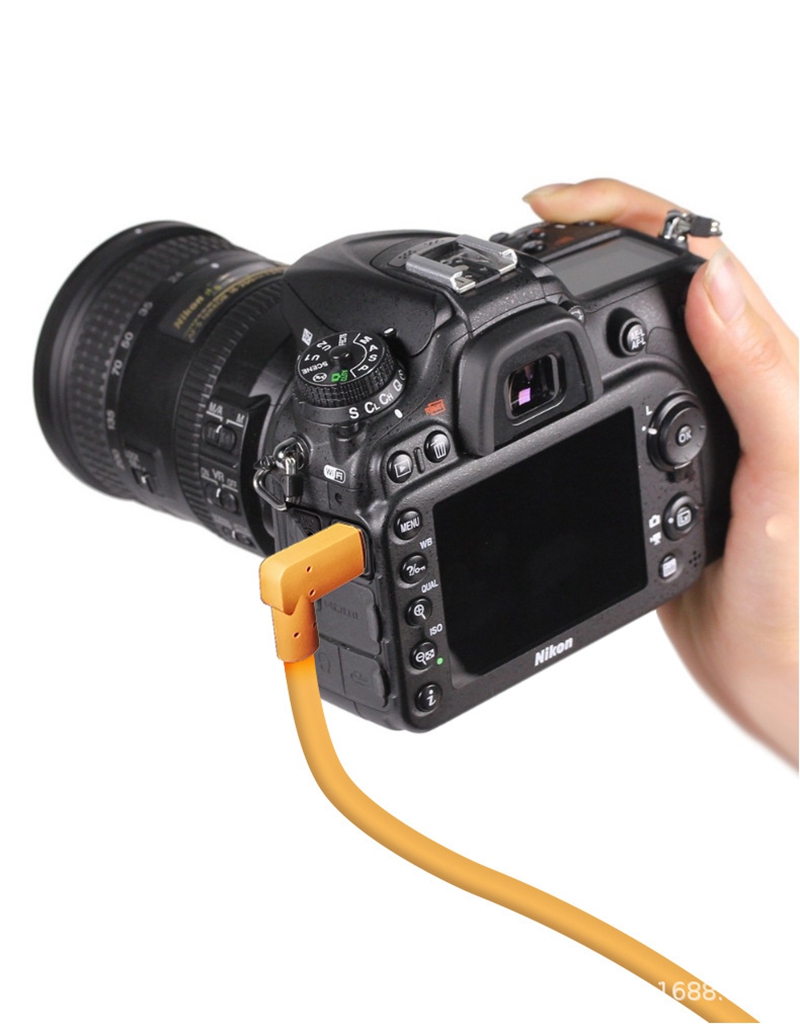USB 2.0 to mini 8-Pin Cable Nikon D750 DF D5300 7100 SLR camera computer USB online shooting line 8PIN data cable