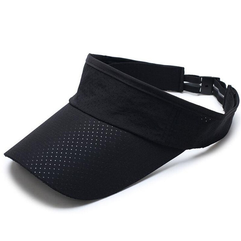 Summer Sun Hat Men Women Breathble Quick-Drying Hat Outdoor Travel Shade Visors Hat Fishing Beach UV Protection Wide Brim Cap: black