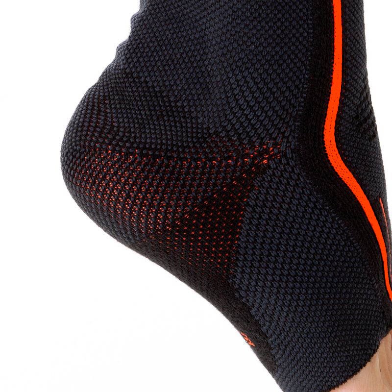 1 pieza de soporte protector de tobillo para deporte al aire libre gimnasio baloncesto bádminton Anti esguince tobillos ortodoncia cuidado de enfermería negro naranja