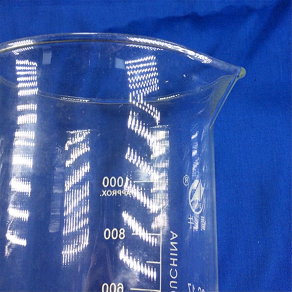 1000mL Glass Beaker Tall Form Chemical Lab Glassware borosilicate glass 3.3