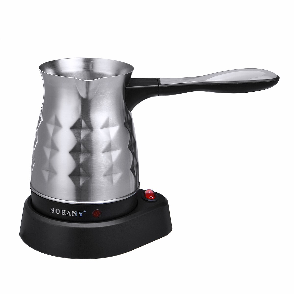 500ml Coffee Maker Stainless Steel Portable Electric Coffee Pot Fast Heat Resistant Coffee Machine Boiled Milk Coffee Kettle