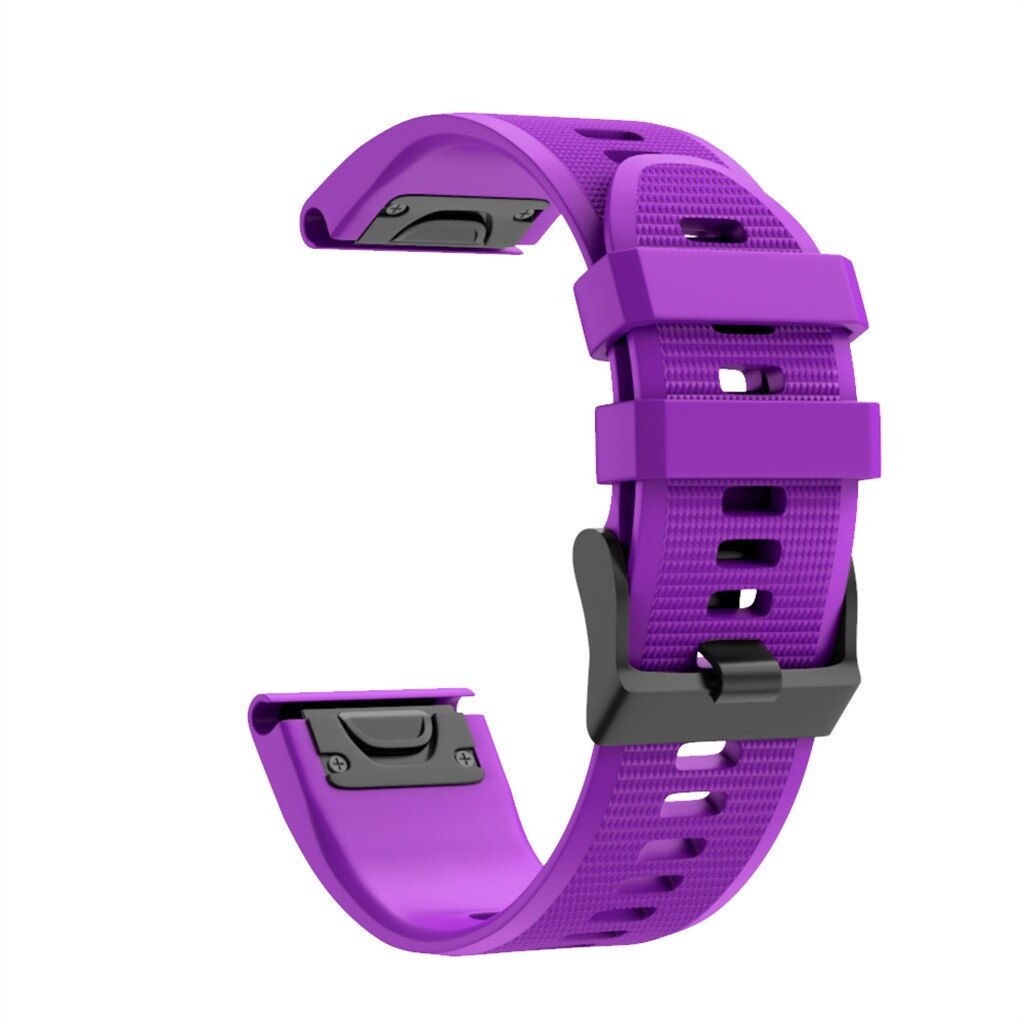 Silicone A Sgancio Rapido Della Vigilanza Fascia Della Cinghia di Polso Per Garmin Fenix 6X/Fenix 6XPro intelligente wristband Accessori: PP