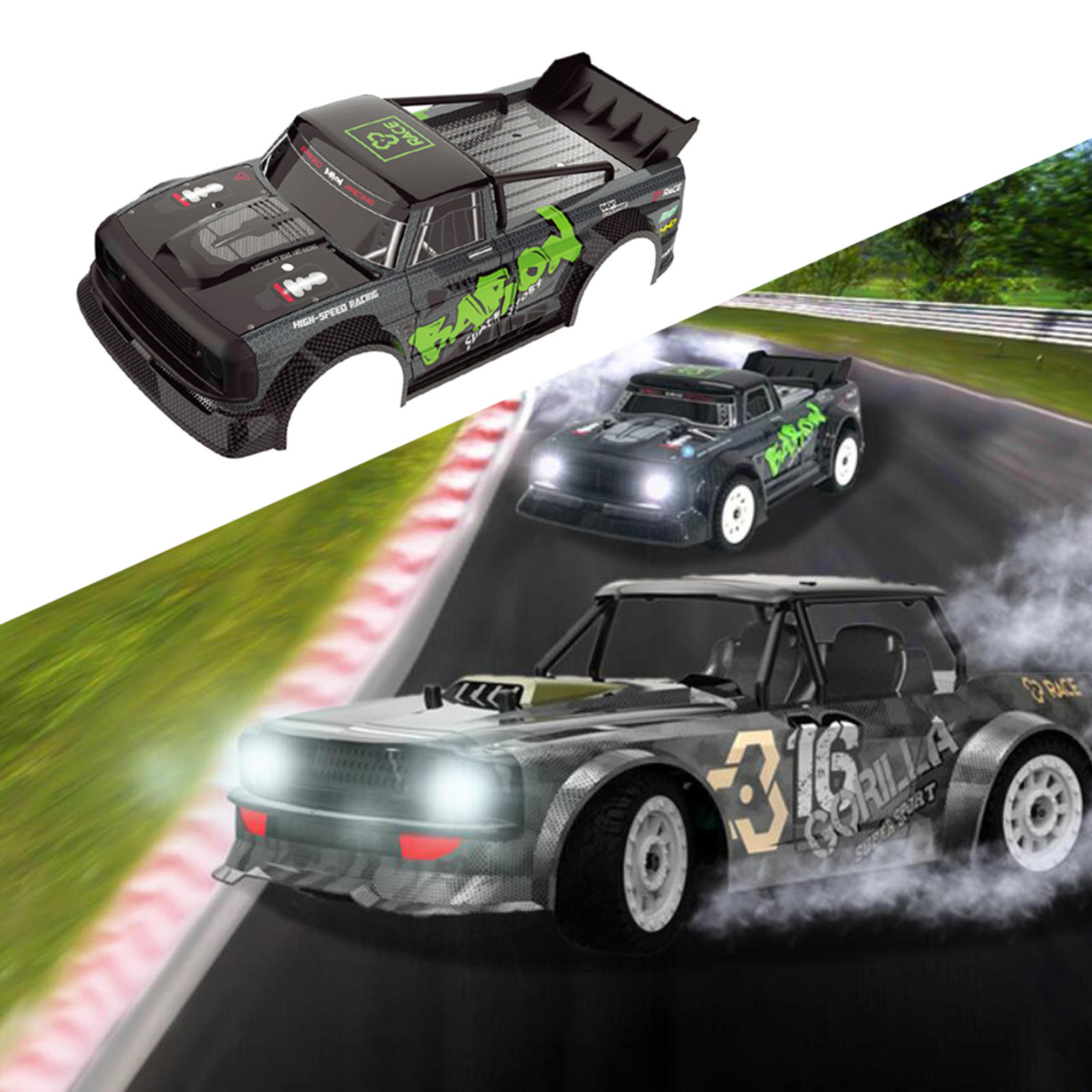 Sostituzione della copertura delle coperture del corpo per le parti di aggiornamento di DIY del camion di SG-1603 RC