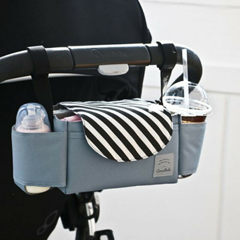 Universele Mama Reistassen Buggy Baby Kinderwagen Organizer Fles Houder Kinderwagen Caddy Opbergtas: 3