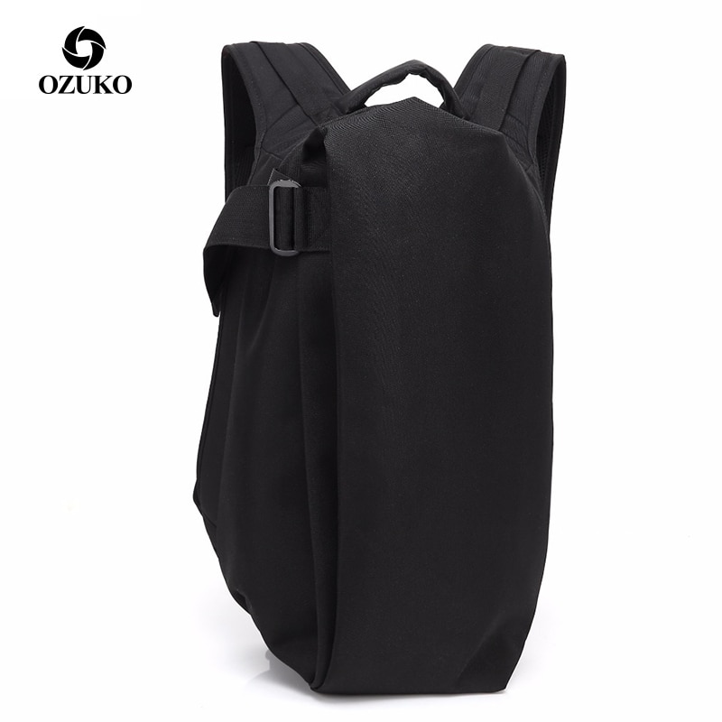 OZUKO-mochila impermeable para ordenador portátil de 15,6 pulgadas para hombre, morral informal de gran capacidad, antirrobo, escolar, coreana