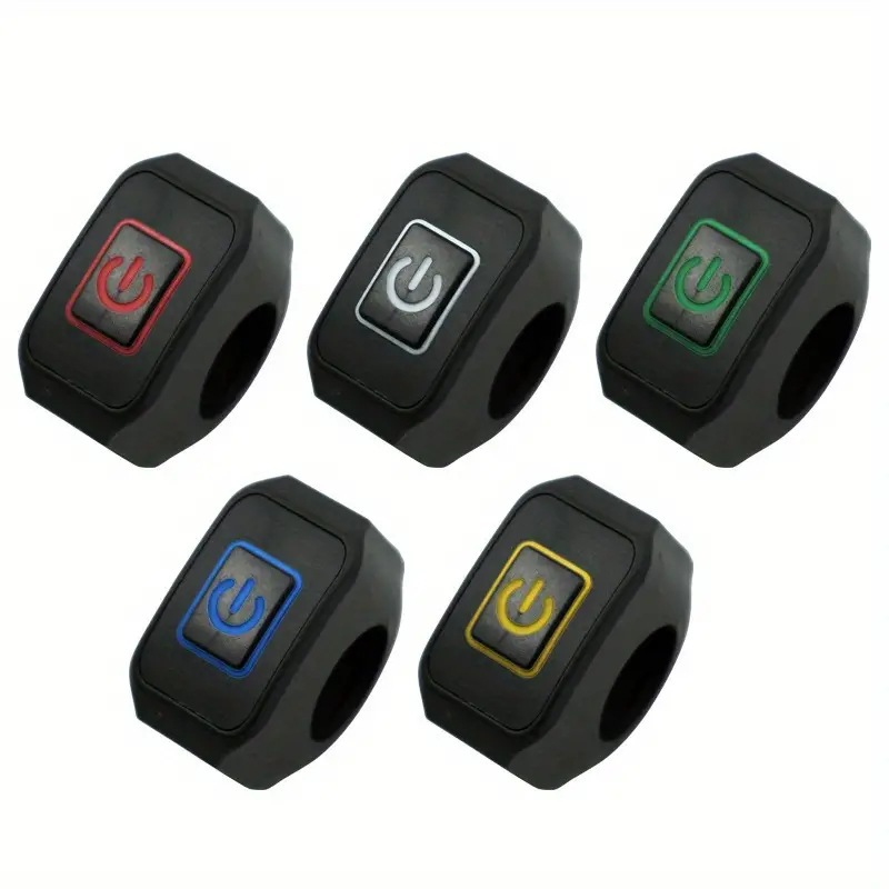 Motorrad-Lenkerschalter, 22 mm, 12 V, Ein-/Aus-Geschmack, universeller wasserdichter Motorrad-Anschluss, Steuerschalter, Moto-Zubehör