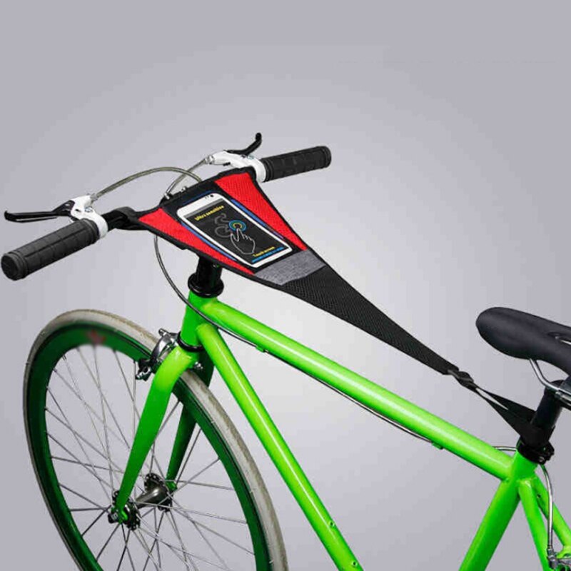 Bandeau Absorbeur De Sueur Pour Home Trainer Vélo - Protection Guidon Et Tube De Selle - Néoprène Et Mesh