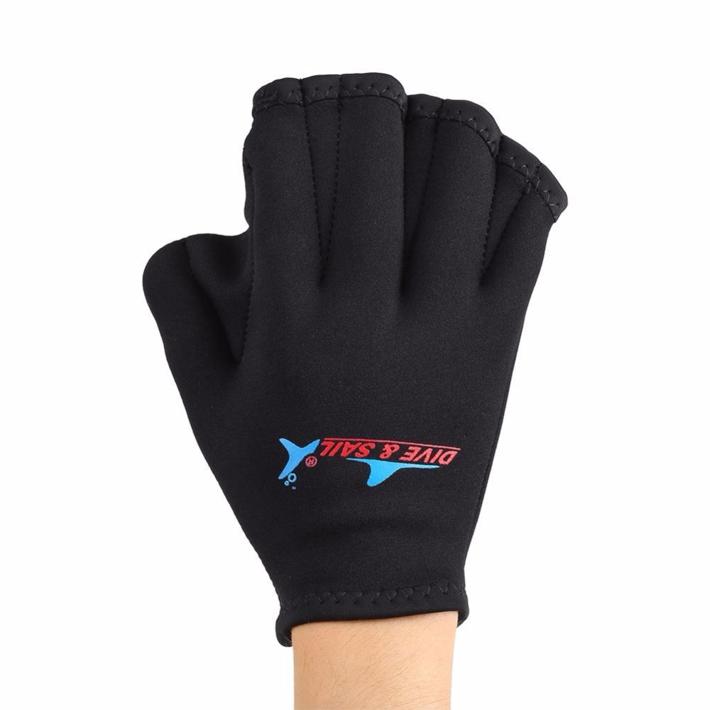 Svømning svømmehud dykkertræning hånd svømmefødder svømme finger frø svømmehud handsker padle god elasticitet holdbar