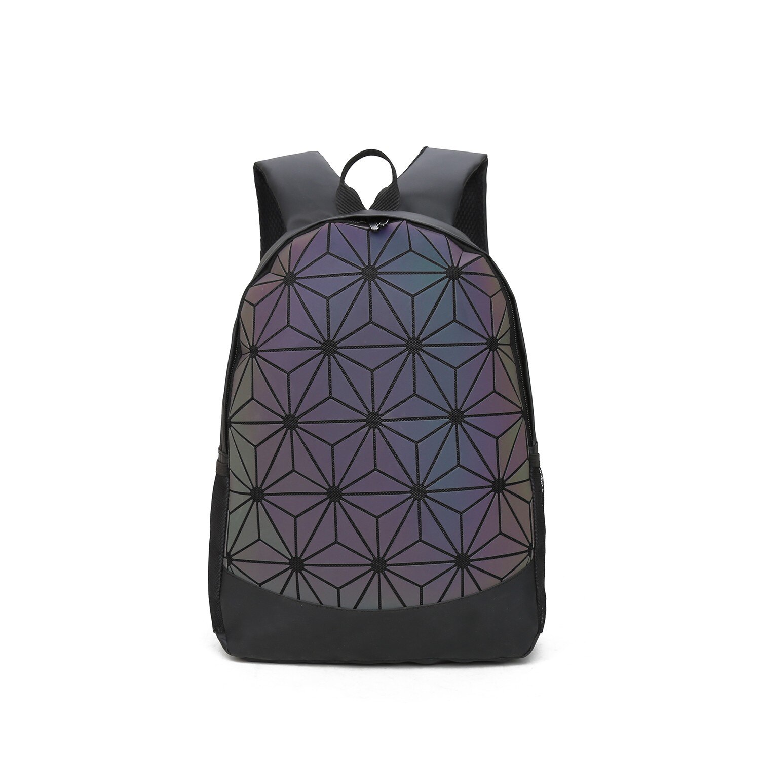 Oxford Cloth Package Geometry Diamond Solid Color Sports Bag Dazzling Backpack No Mark Mini Backpacks for Women: A