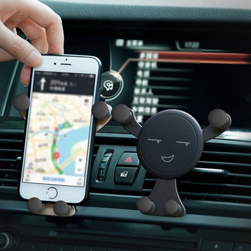 Soporte de teléfono para coche con dibujos animados, soporte Universal para IPhone, teléfono inteligente, GPS