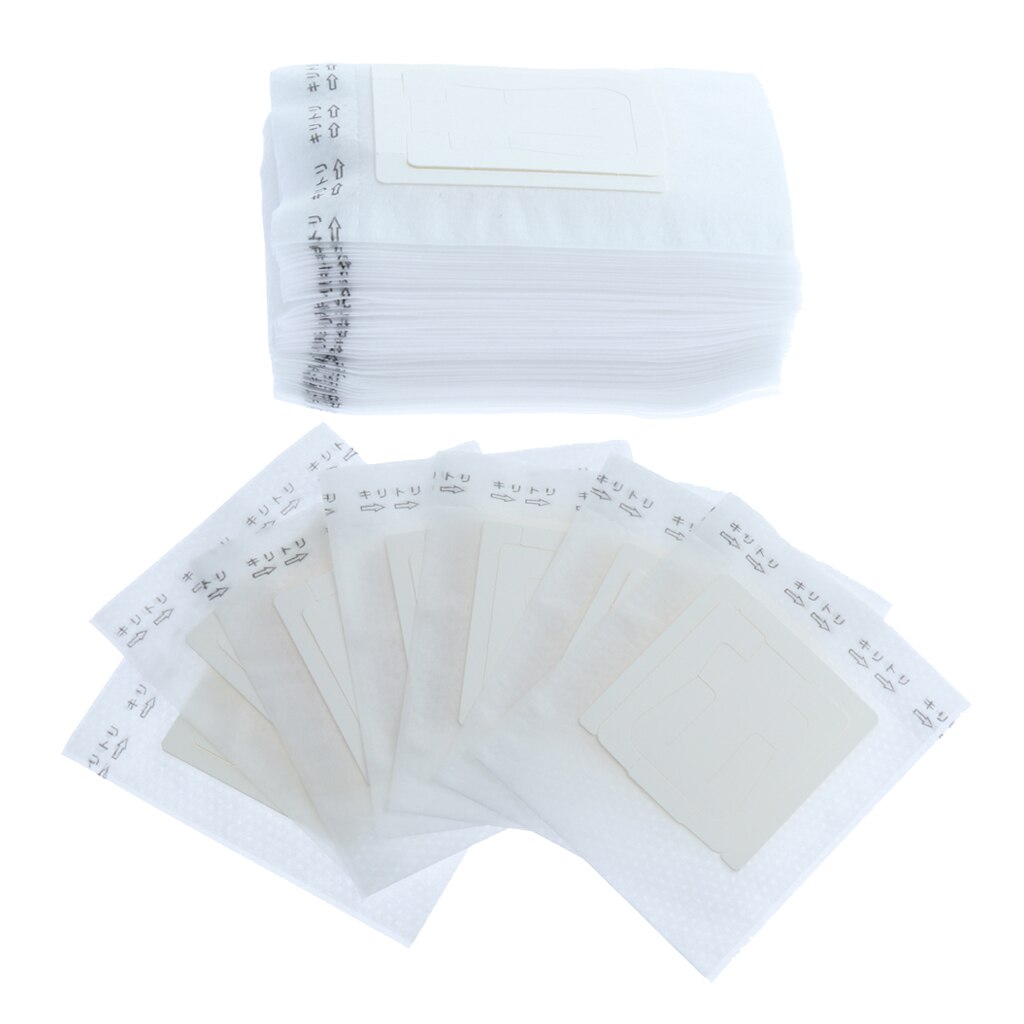 50 Set Hanging Ear Drip Coffee Filter Paper Bag Single Serve Eco-friendly