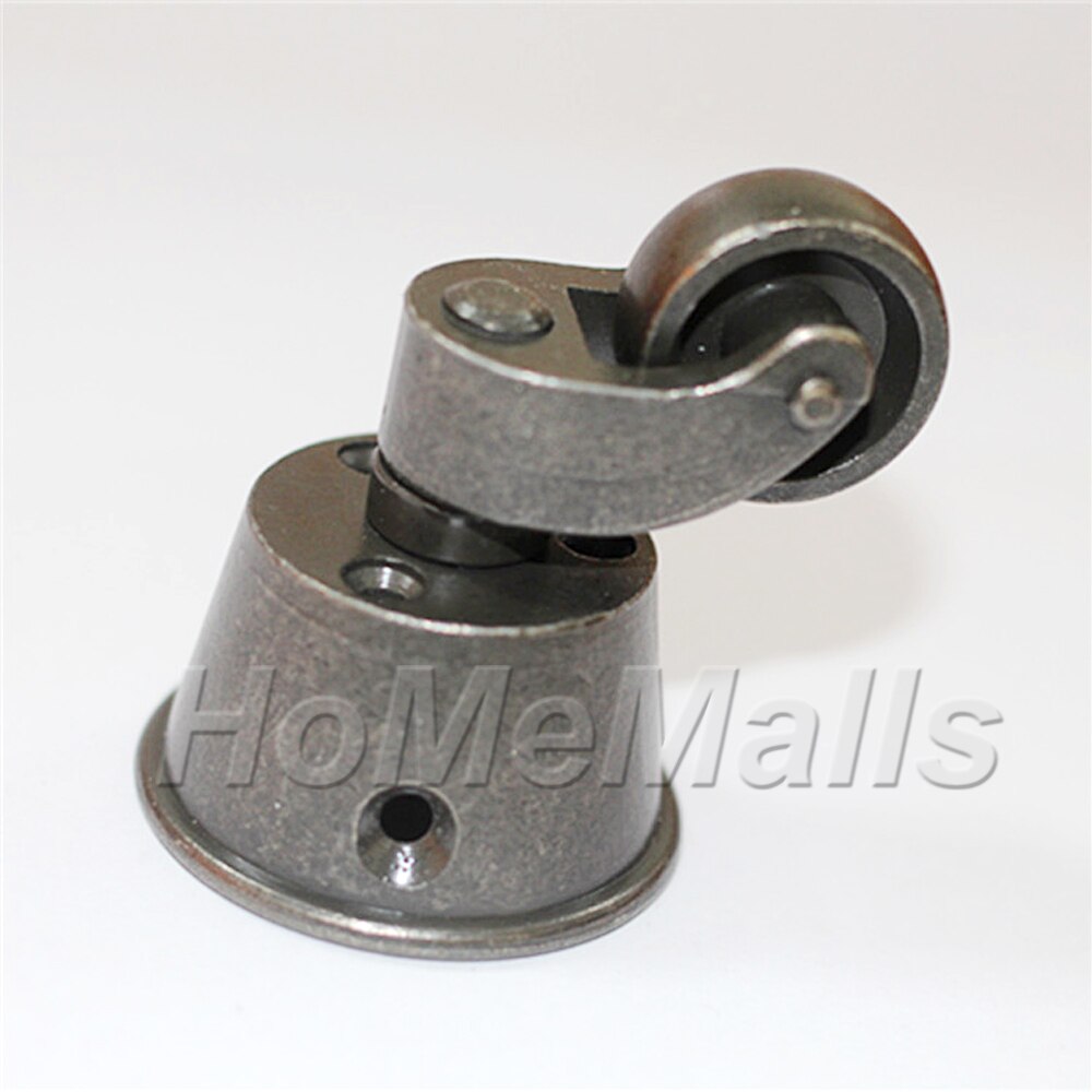 4pcs Swivel Caster Wheels Metal Casters 360 Degree No Noise Furniture Casters For Table Cabinet Zinc Alloy Furniture Hardware