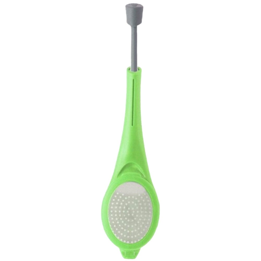 Hem lång hals te infusionsfilter silikon te filter återanvändbar teblad tillverkare diffusor köketillbehör: T2363- gn