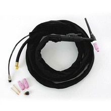 3 meter TIG Torch kit CNC Metalworking Equipment Gas lens Air-Cooled Boy Flexible Welding Set