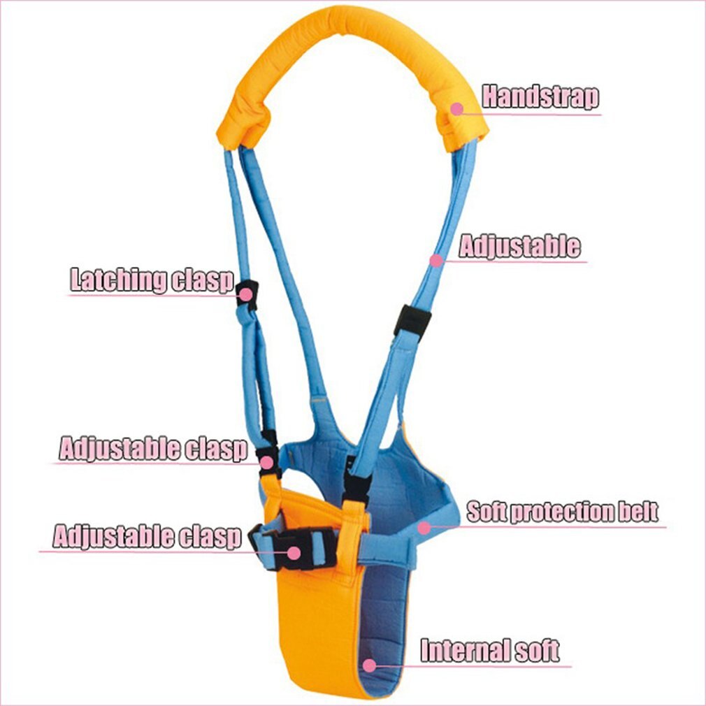 Leuke Baby Peuter Lopen Belt Safety Harness Strap Walk Assistant Looplijnen Learning Loopband Kids Baby Walk Helper