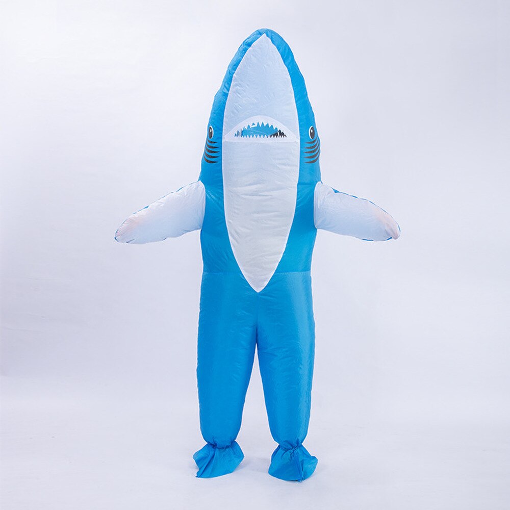 shark mascot costume inflatable deguisement halloween pour animaux shark cosplay mascot costume Advertising Carnival