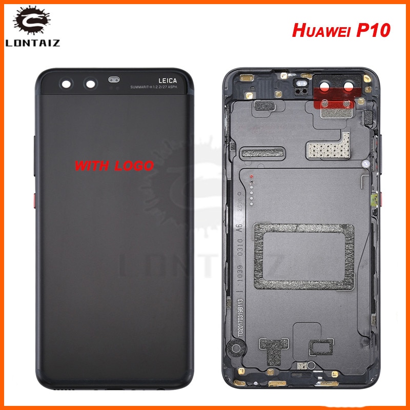 Originele Huawei P10 Behuizing Metal Terug Battery Cover Rear Vervangende Onderdelen Voor Huawei Ascend P10