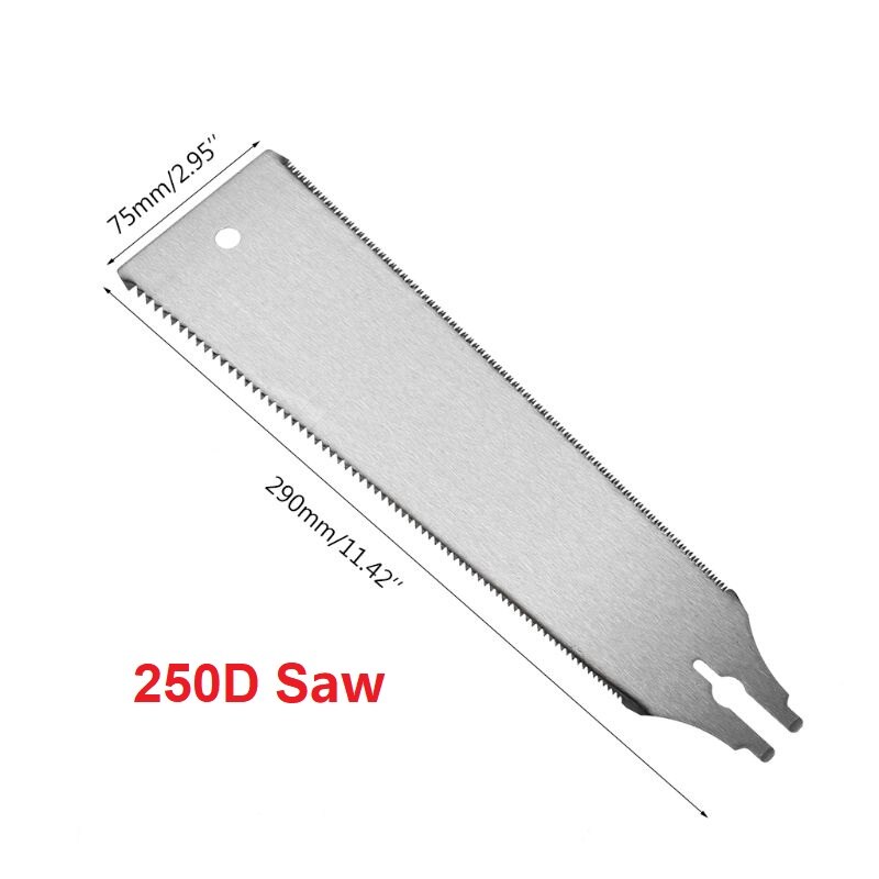 Sostituzione della lama per sega a mano 250D 265B 225P flessibile lavorazione del legno a denti fini utensili per la casa legno potatura da giardino bambù: Saw for 250D