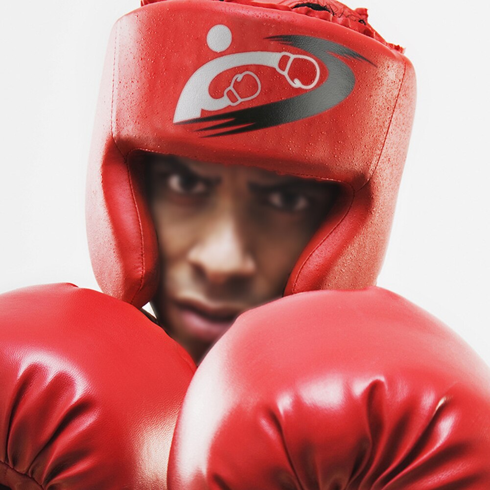 Kickboxning boxningsträning huvud ansiktsskyddande huvudbonader huvudskydd ansikte hjälm mma kampsport träning skydda redskap för huvud