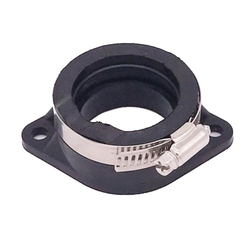 36mm 40mm förgasare insugningsgrenrörsflänsadapter passande för suzuki  gn250 ( svart)