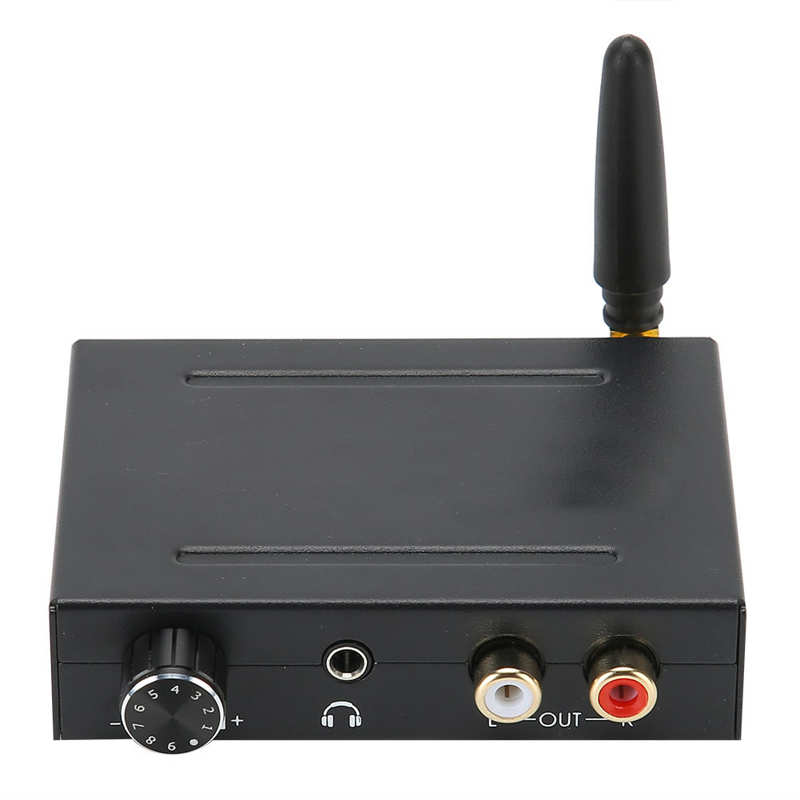 Bluetooth 5.0 192Khz Digital to Analog Decoder Optical Coaxial 3.5 L/R Sound Channel Audio Decoder for AV amplifier home theater