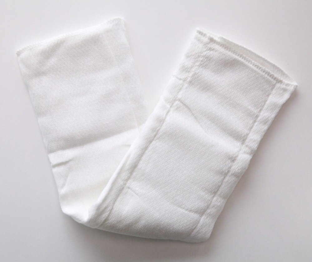 [Sigzagor]1 Vorfalz Tuch Windel Windel Einsatz Spucktuch Gepolsterte Einfügung Polyester Baumwolle Blick Musselin 49x3 5cm 19,3x13,8 in