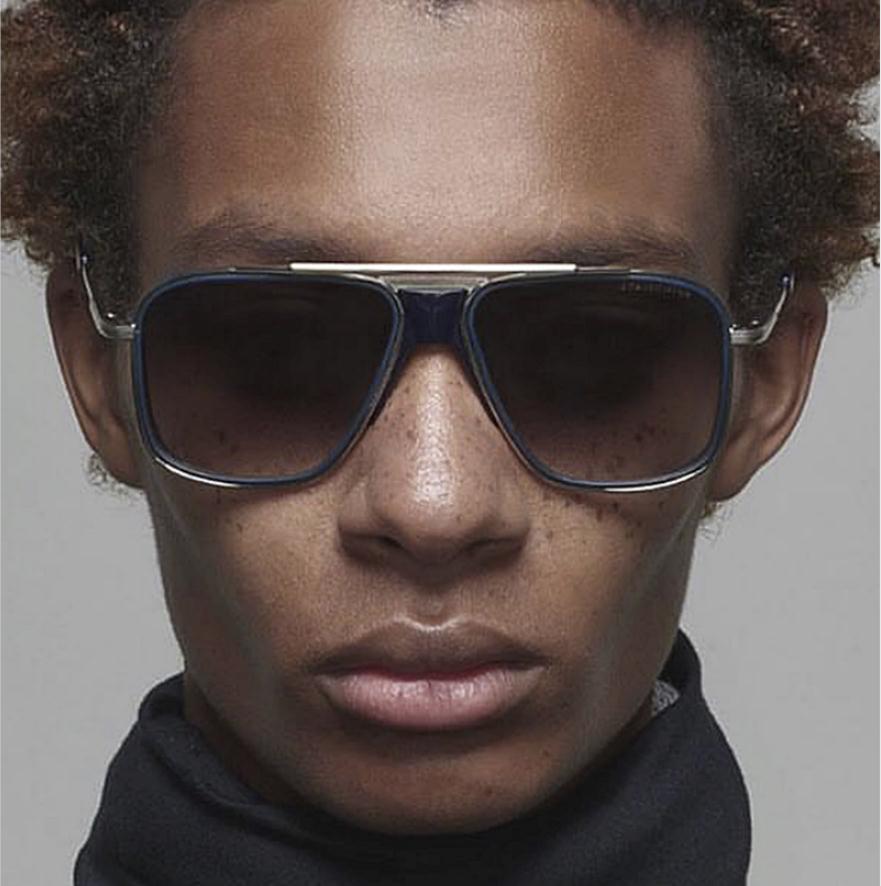 Zonnebril Mannen Europese En Amerikaanse Trend Zonnebril Trendy Box Dikke Neus Zonnebril Mannen