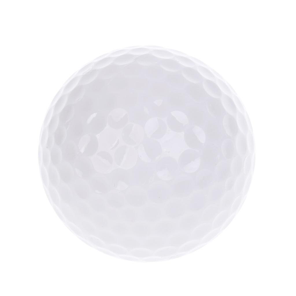 Pelota de Golf con luz LED que brilla en la oscuridad, pelota de competición de tamaño oficial, 6 colores, 1 unidad