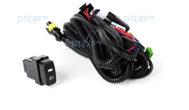 Lampa przeciwmgielna z żarówką robić ułan Ex światło przeciwmgielne żarówka H11 robić evo 10x2007-2015 przełącznik dostępne światła obrysowe światła przeciwmgielne: drut switch