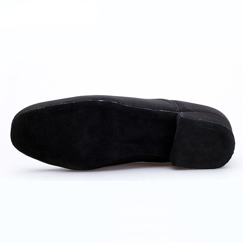 Men Oxford cloth Latin Ballroom Dance Shoes Low heel 2.5CM Modern dance shoes Suede sole and rubber sole shoes
