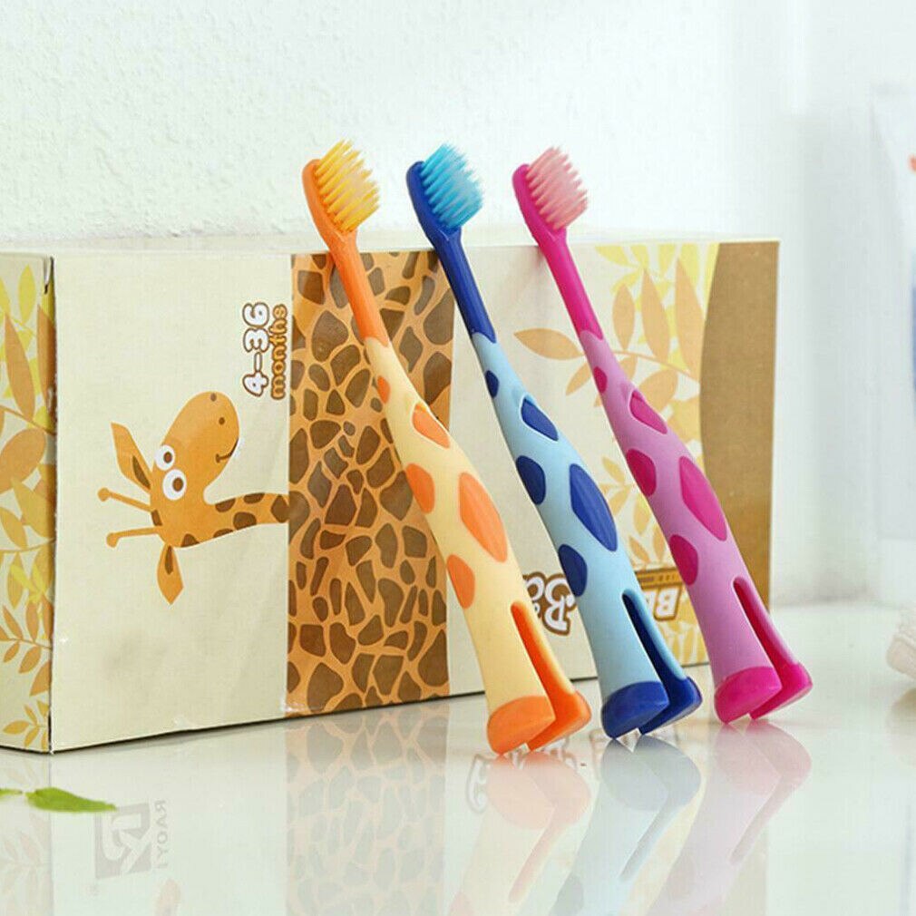 Newest Soft Cute Cartoon Children Anti-skid Effective Toothbrush Kids Teeth Toothbrush Oral Care For 3-12 Years Old