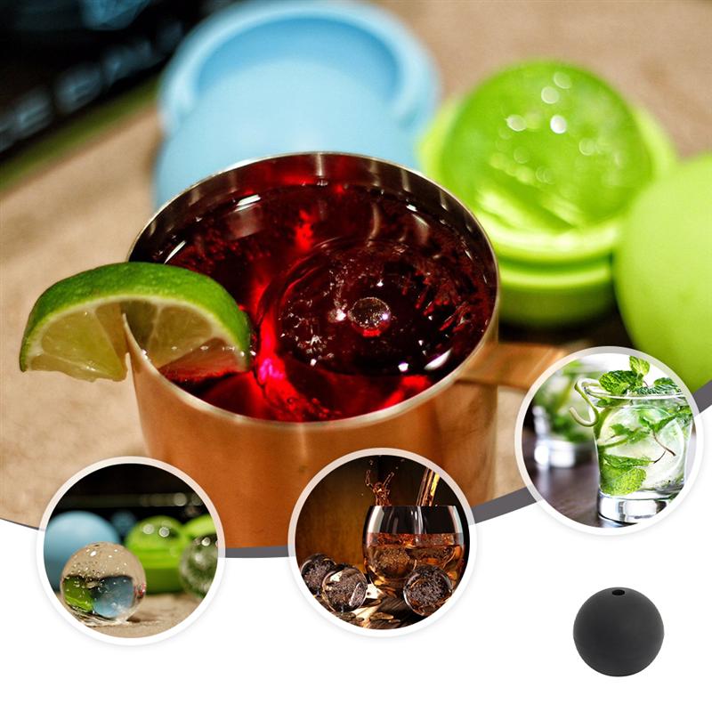 1Pc Silicone Ice Cube Mold Lade Bol Cocktail Whisky Ice Ball Maker Mold Keuken Party Bar Accessoires