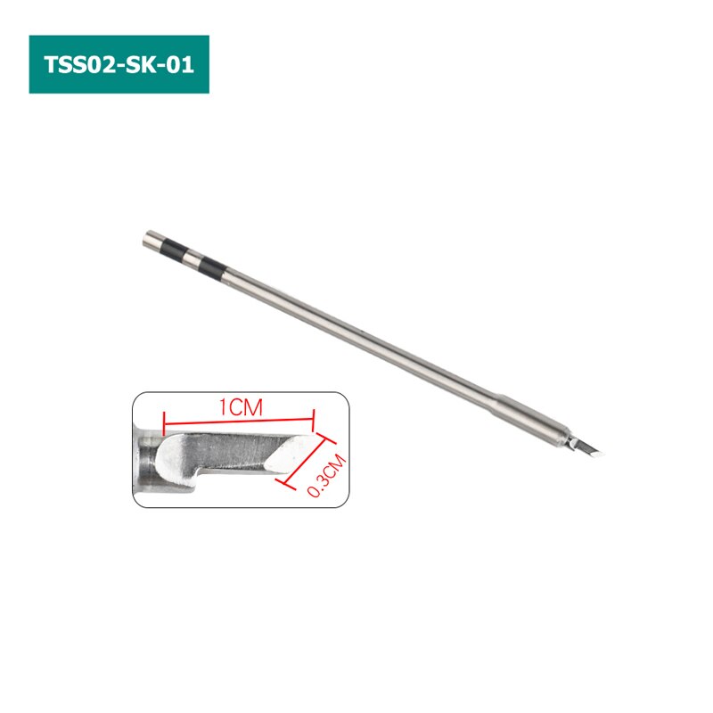 Original QUICK TS1200A Lead Free Solder Iron Tip Handle welding pen tools TSS02-SK TSS02-K TSS02-I TSS02-2C TSS02-3C: SK