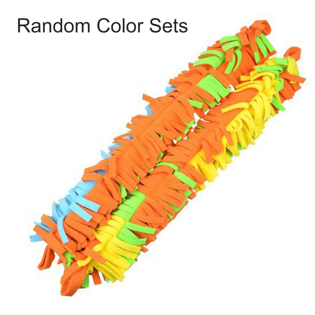 2 Stks/set Nuttig Vogel Beet Speelgoed Levendige Kleur Bijtvast Anti-Pull Papegaai Suspension Bridge Speelgoed: Default Title