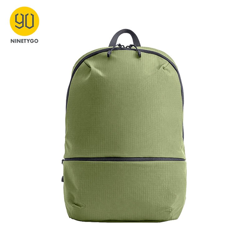 NUOVO ARRIVO NINETYGO 90divertimento Leggero Zaino 14 pollici Del computer Portatile casuale Fasion Uomini Borsa mini Borsa Borsa Delle Donne di Grande Capacità: verde