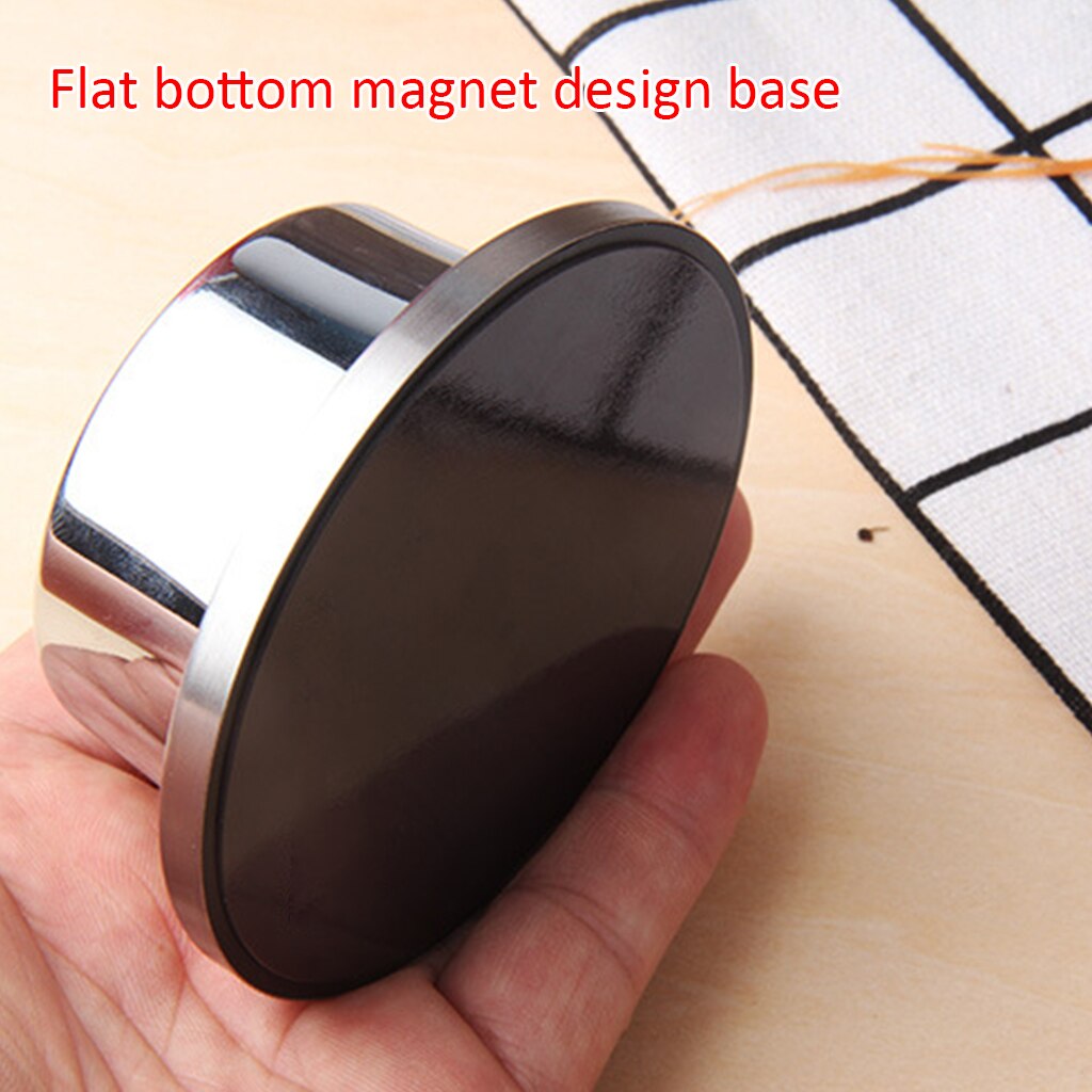 Mechanical Kitchen Timers With Magnetic Base Stainless Steel Cooking Timer Alarm 60 Minutes Countdown Tools Kitchen Gadget