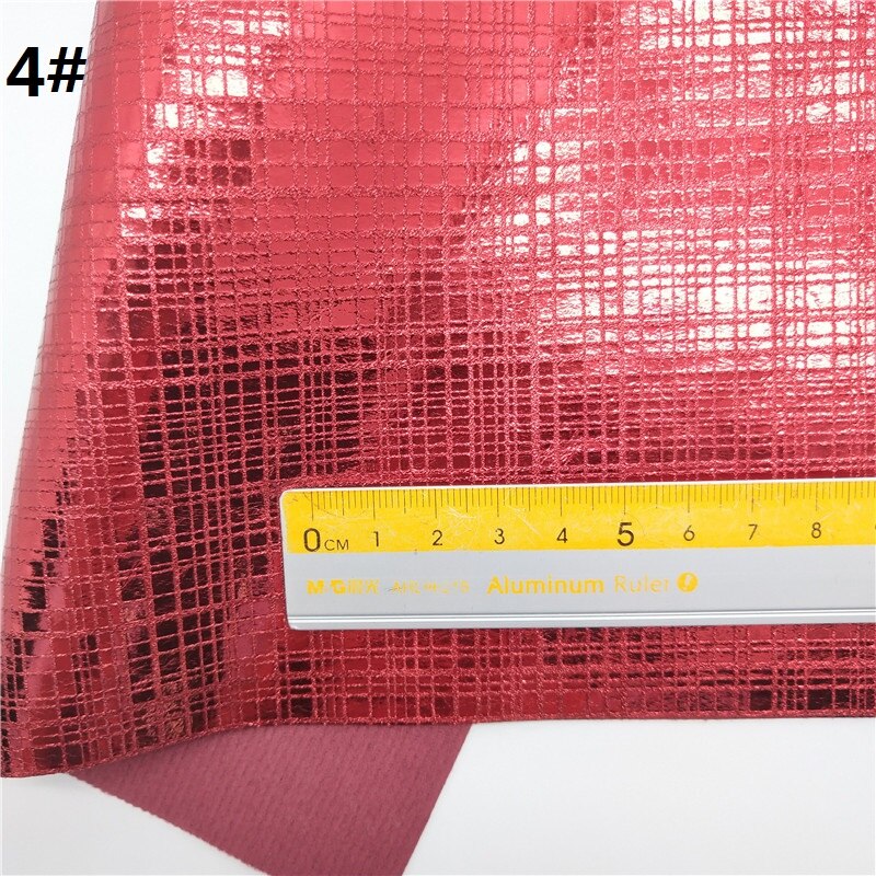 1PC 21X29CM Metallic Faux Leer Stof, Synthetisch Leer Stof Lakens, PU Leer Voor Maken Bows LEOsyntheticoDIY T296
