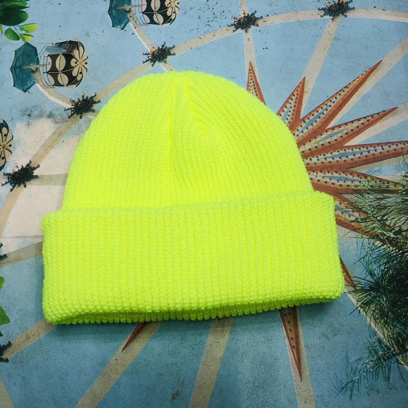 Gebreide Hoeden Voor Vrouwen Gildkruid Mannen Beanie Hat Winter Retro Brimless Baggy Meloen Cap Manchet Docker Visser Mutsen Hoeden Voor mannen: Sky Blue