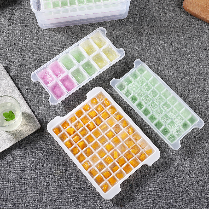 Food Grade 36/12 Cavity Silicone Bar Ice Cube Tray Mini Ice Cubes Small Square Mold Ice Maker Silicone Mold